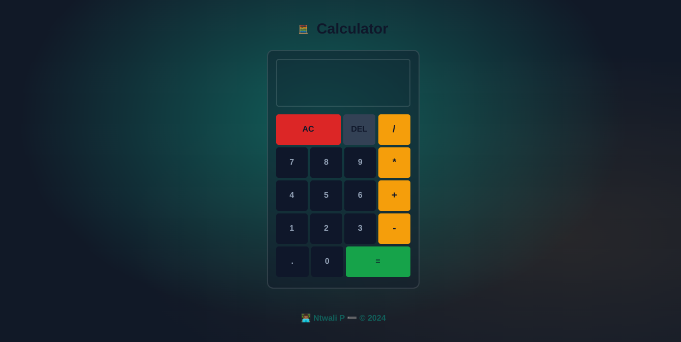 Calculator Project
